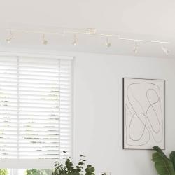 Spot de plafond Nickel 176,5 x 9,5 x 14 cm Acier