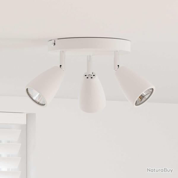 Spot de plafond Blanc 19 x 19 x 14,5 cm M�tal
