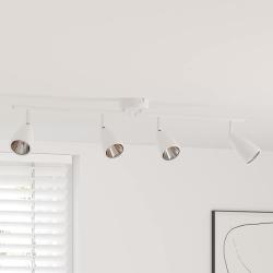 Spot de plafond Blanc 70 x 12,5 x 10,5 cm M&eacute;tal
