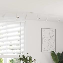 Spot de plafond Blanc 176,5 x 12,5 x 13,5 cm M&eacute;tal