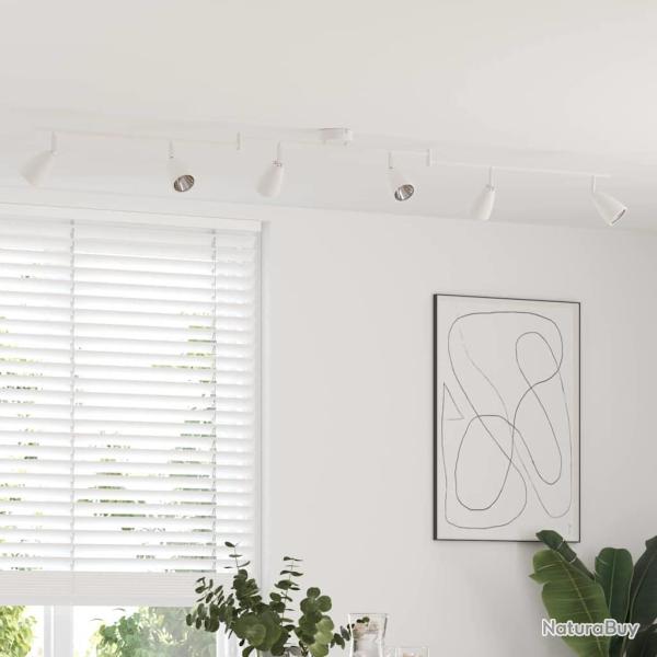 Spot de plafond Blanc 176,5 x 12,5 x 13,5 cm M�tal
