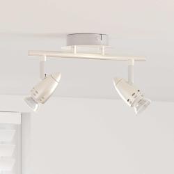 Spot de plafond Nickel 27 x 10 x 12 cm M&eacute;tal