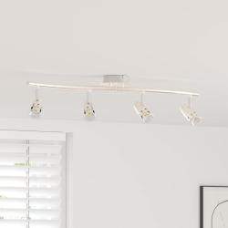 Spot de plafond Nickel 61 x 10 x 12,5 cm M&eacute;tal