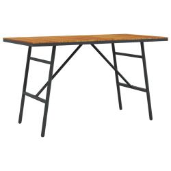 Table de salle &agrave; manger / Table de repas Marron