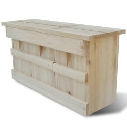 Nichoir pour moineau 44 x 15,5 x 21,5 cm
