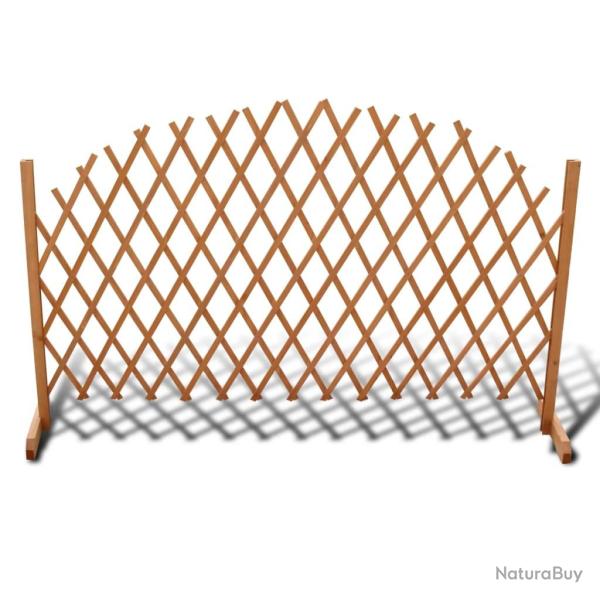 Cl�ture en treillis bois solide 180x100 cm