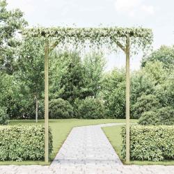 Pergola de 205 x 40 x 203 cm Bois