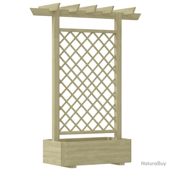 Jardini�re pergola 162 x 56 x 204 cm Bois