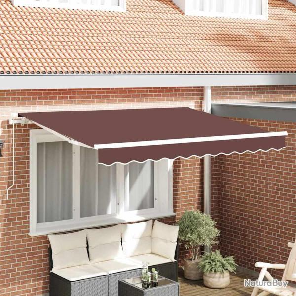 Toile de rechange pour auvent Marron 235 x 195 cm Polyester