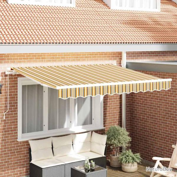 Toile de rechange pour auvent Orange et Noir 235 x 195 cm