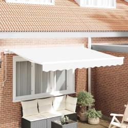 Toile de rechange pour auvent Blanc 280 x 245 cm Polyester
