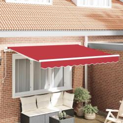 Toile de rechange pour auvent Rouge 280 x 245 cm Polyester