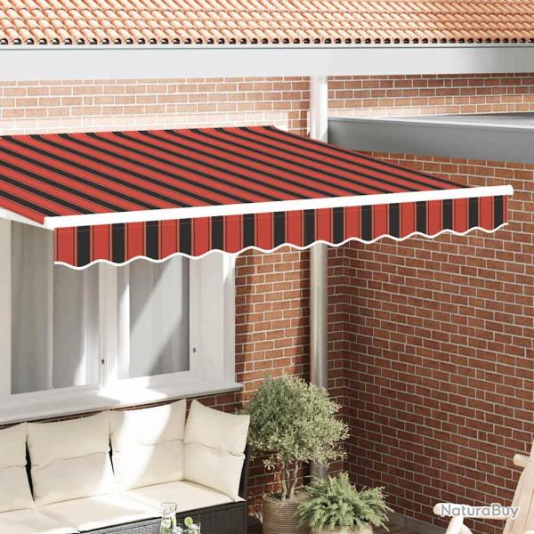 Remplacement de lambrequin Orange et Noir 230 x 20 cm Polyester