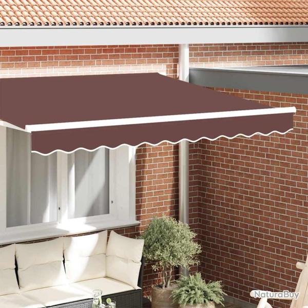 Remplacement de lambrequin Rayure Marron 230 x 20 cm Polyester
