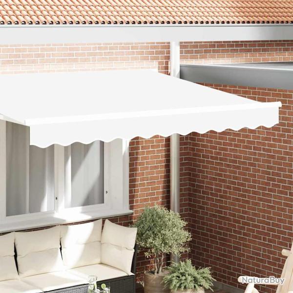 Remplacement de lambrequin Blanc 280 x 20 cm Polyester