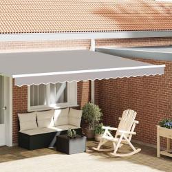 Remplacement de lambrequin Gris clair 430 x 20 cm Polyester