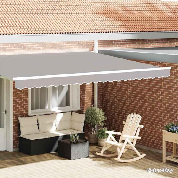 Remplacement de lambrequin Gris clair 430 x 20 cm Polyester