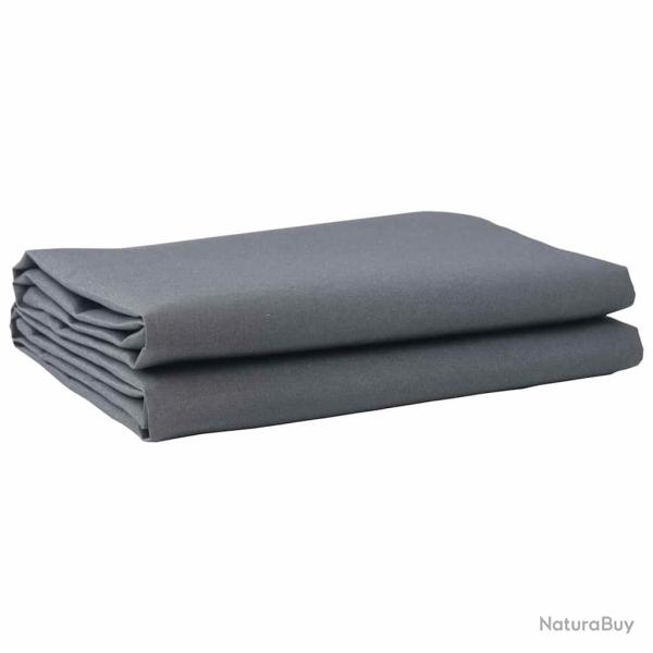 Toile de rechange pour auvent Anthracite 1000 x 160 cm