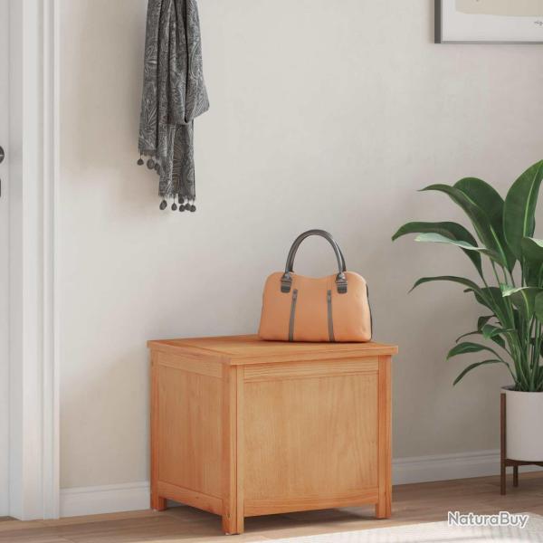 Bo�te de rangement 50 x 45 x 45 cm Bois de ch�ne massif