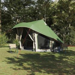 Tente Tipi avec toit Vert 508 x 470 x 300 cm taffetas