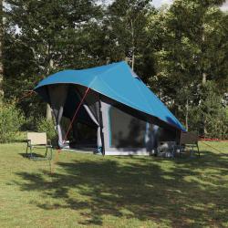 Tente Tipi avec toit Bleu 508 x 470 x 300 cm taffetas