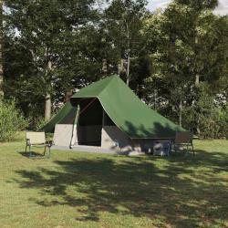 Tente Tipi avec toit Vert 364 x 281 x 257 cm taffetas