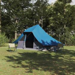 Tente Tipi avec toit Bleu 364 x 281 x 257 cm taffetas