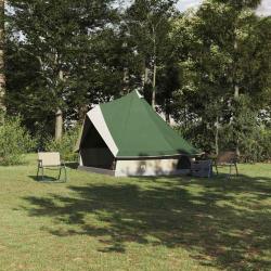 Tente Tipi avec toit Vert 400 x 346 x 250 cm taffetas