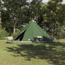Tente Tipi avec toit Vert 560 x 560 x 300 cm taffetas