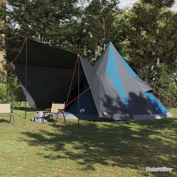 Tente Tipi avec toit Bleu 510 x 690 x 330 cm taffetas