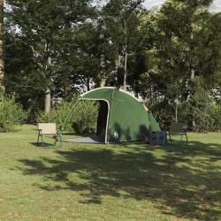 Tente Cabane avec toit Vert 370 x 230 x 185 cm taffetas