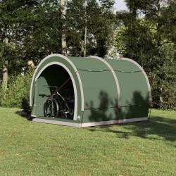 Tente de rangement pour v&eacute;los Vert 256 x 222 x 182 cm taffetas