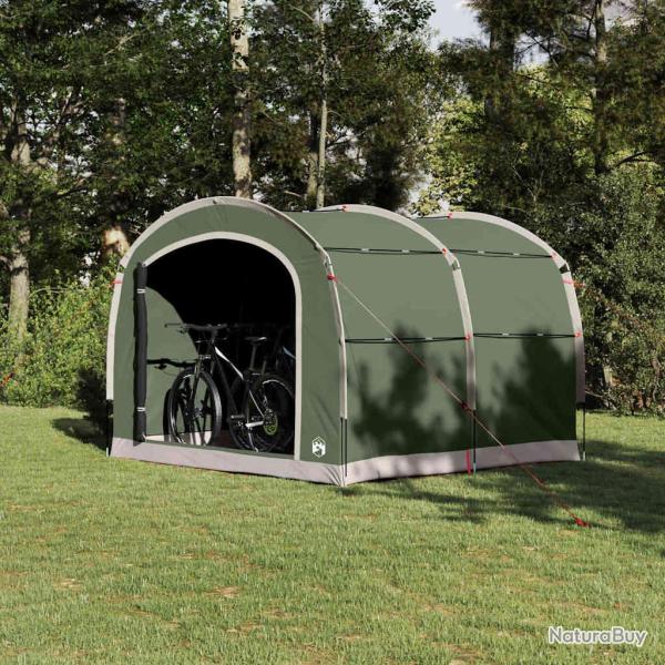 Tente imperm�able, polyester, verte, pour le camping, 268 � 240 � 191 cm