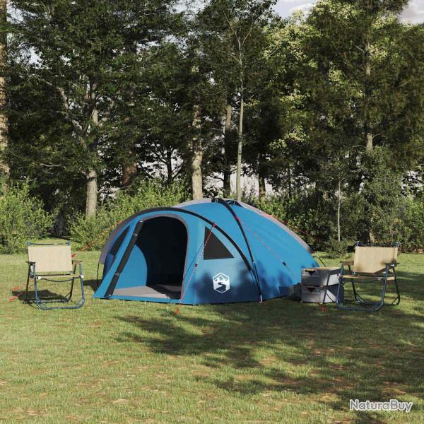 Tente D�me 4 personne 308 x 268 x 130 cm Bleu taffetas