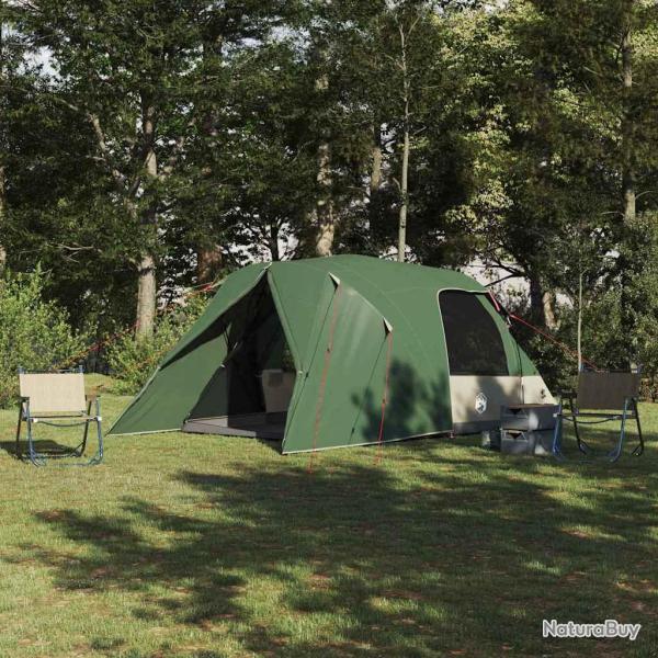 Tente D�me 4-Personnes avec toit Vert 455 x 252 x 178 cm