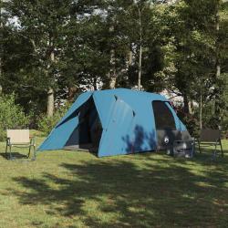 Tente D&ocirc;me 4-Personnes avec toit Bleu 455 x 252 x 178 cm