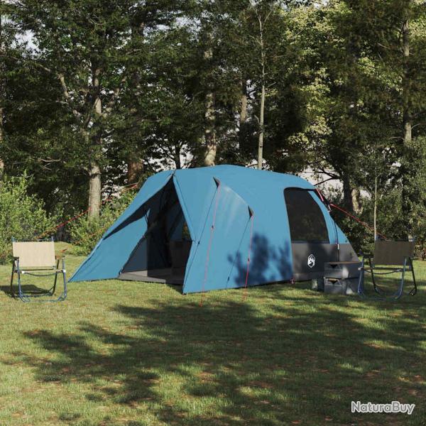 Tente D�me 4-Personnes avec toit Bleu 455 x 252 x 178 cm