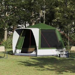 Tente de camping Cabane Vert 420 x 420 x 227 cm Polyester