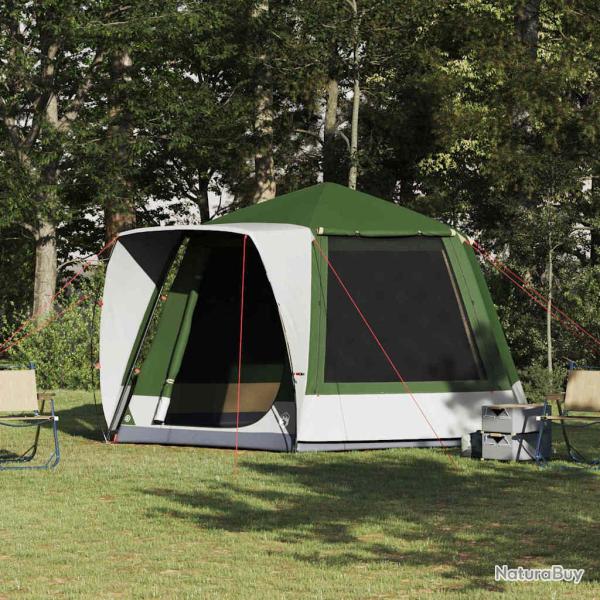 Tente de camping Cabane Vert 420 x 420 x 227 cm Polyester