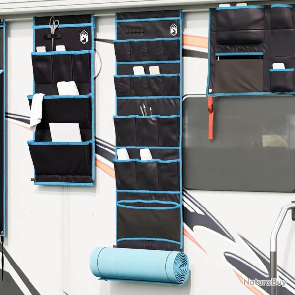 Sac de rangement avec stockage Noir et Bleu 125 x 48 cm oxford