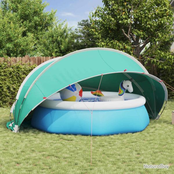 D�me de piscine 472 x 460 x 229 cm Vert Mer