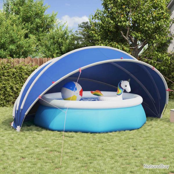 D�me de piscine 500 x 500 x 236 cm Bleu azure