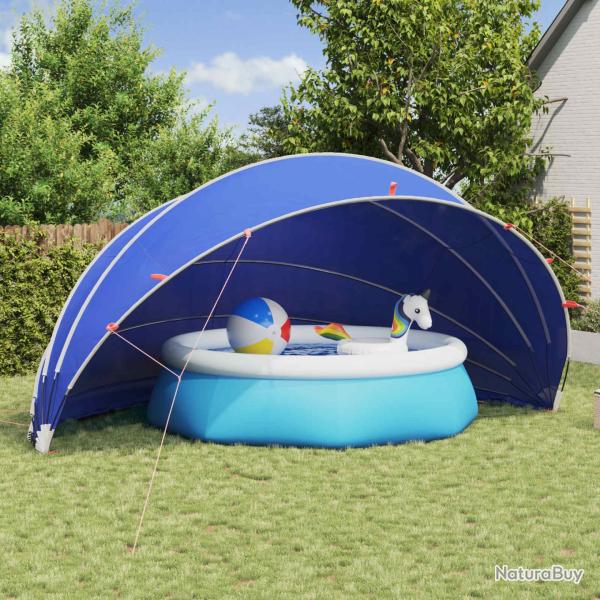 D�me de piscine 592 x 590 x 275 cm Bleu azure