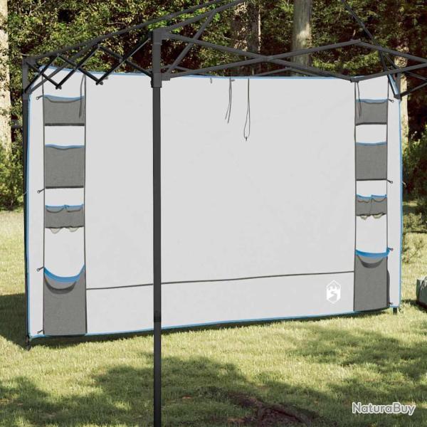 Organisateur de tente suspendu Gris et bleu 320 x 182 cm oxford