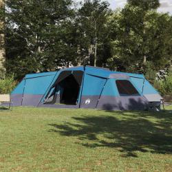 Tente familiale avec toit Bleu 833 x 585 x 216 cm taffetas