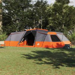 Tente familiale Gris et orange 833 x 585 x 216 cm taffetas