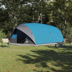 Tente Tunnel avec toit Bleu 500 x 348 x 200 cm taffetas
