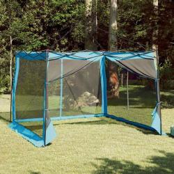 Tente int&eacute;rieure avec toit Bleu 303 x 303 x 196 cm taffetas