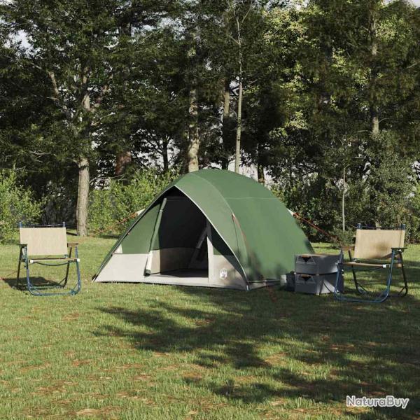 Tente de camping avec toit Vert 275 x 230 x 140 cm taffetas
