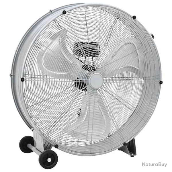 Ventilateur tambour avec roue Argent� 79 x 37 x 82 cm Aluminium